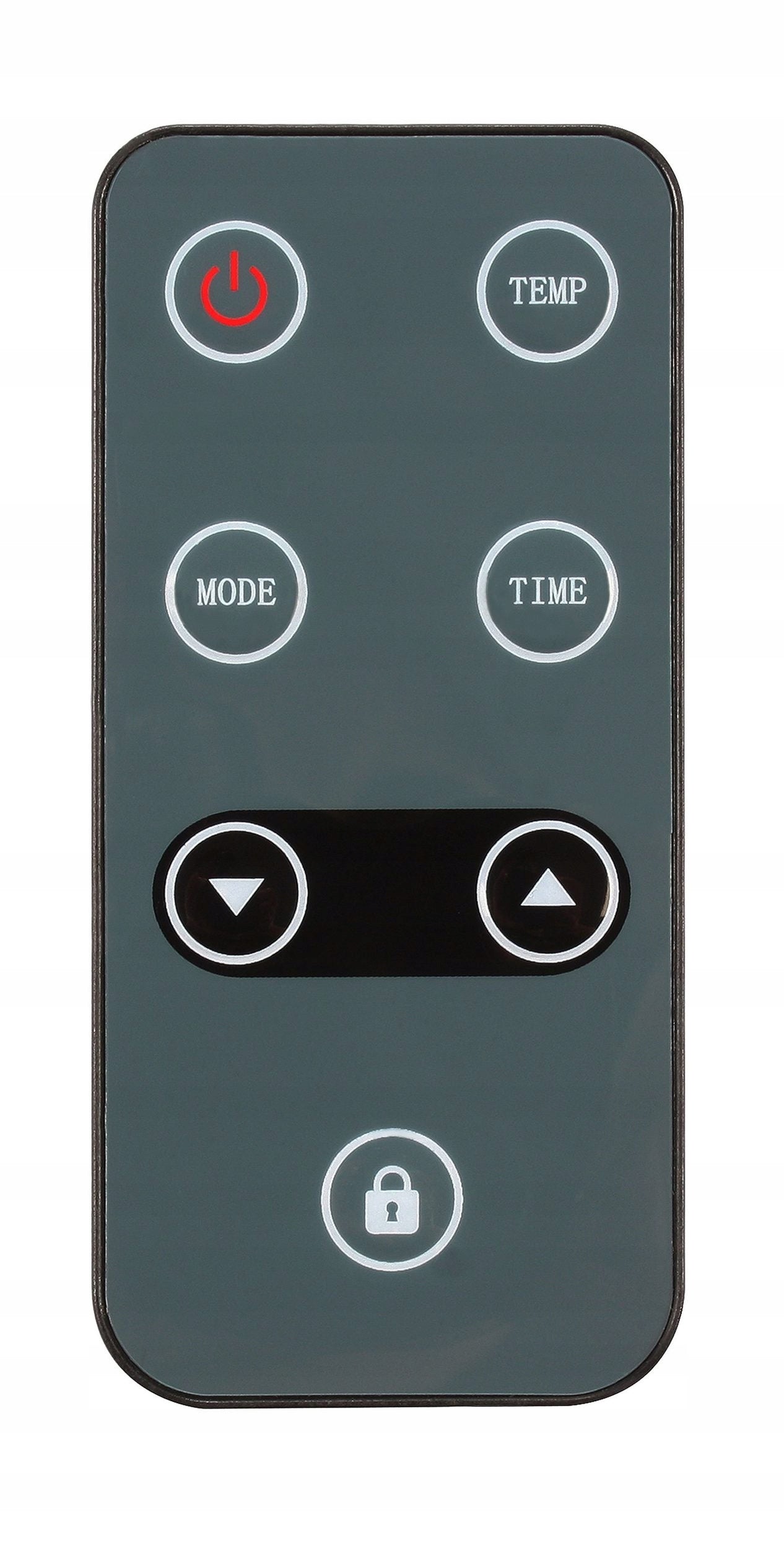 ELECTRIC GLASS HEATER WITH REMOTE CONTROL EL FUEGO CONVECTOR 2000W ! Manufacturer code AY0497