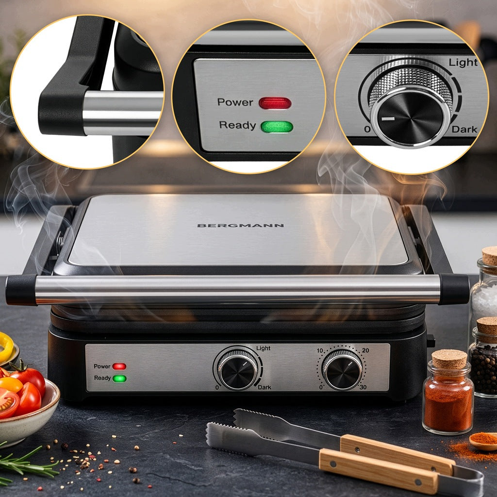 ELECTRIC GRILL BERGMANN 2000W TOASTER OVEN FOLDING LARGE Manufacturer code MTP008370