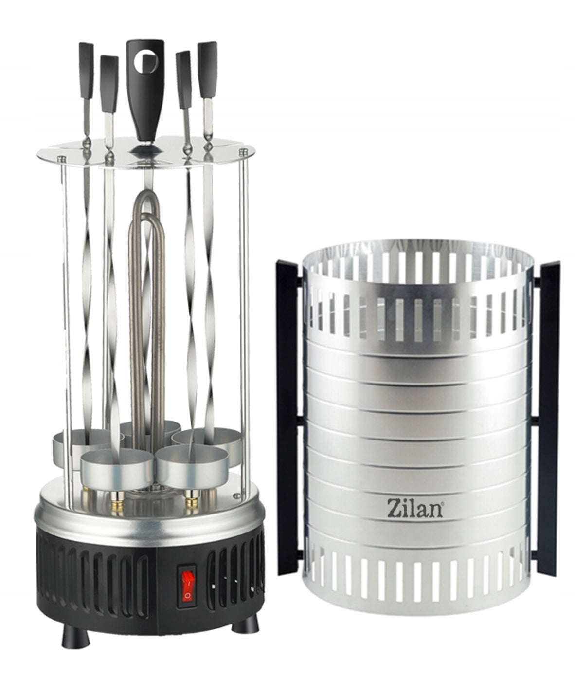 ELECTRIC GRILL CONTACT VERTICAL SKEWERS TOASTER 900W Power 900 W