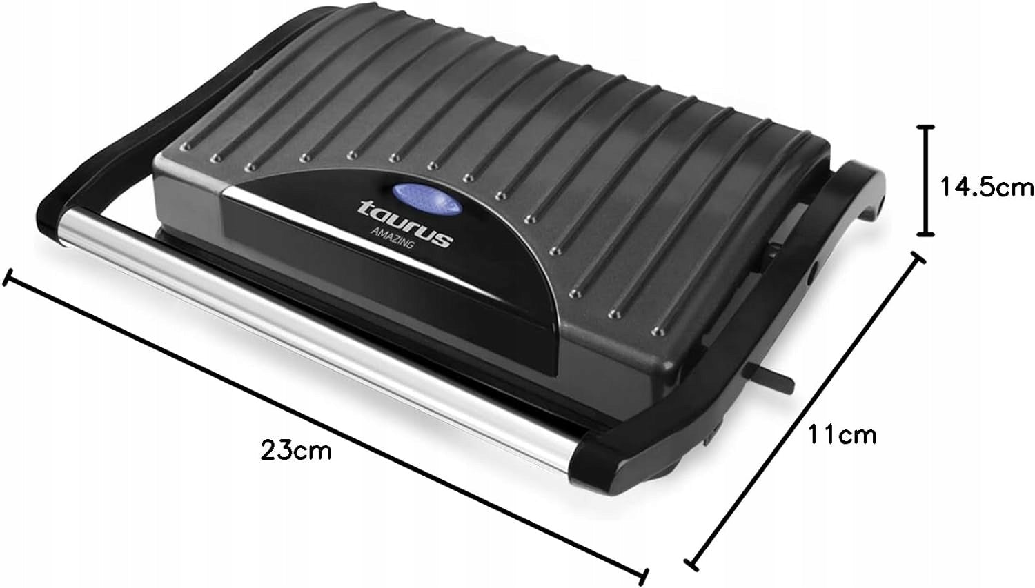 ELECTRIC GRILL SANDWICH TOASTER PANIN FOLDING TOASTER OVEN TAURUS 700 IN Manufacturer code LPNIC019731335