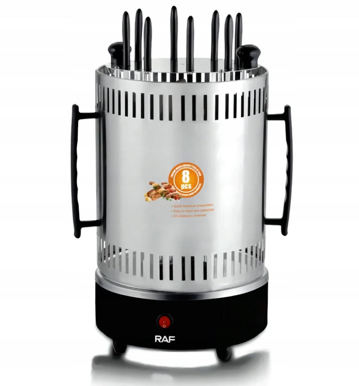 ELECTRIC GRILL VERTICAL KEBAB SKEWERS ROTARY TOASTER FOR SKEWERS Manufacturer code R.8619