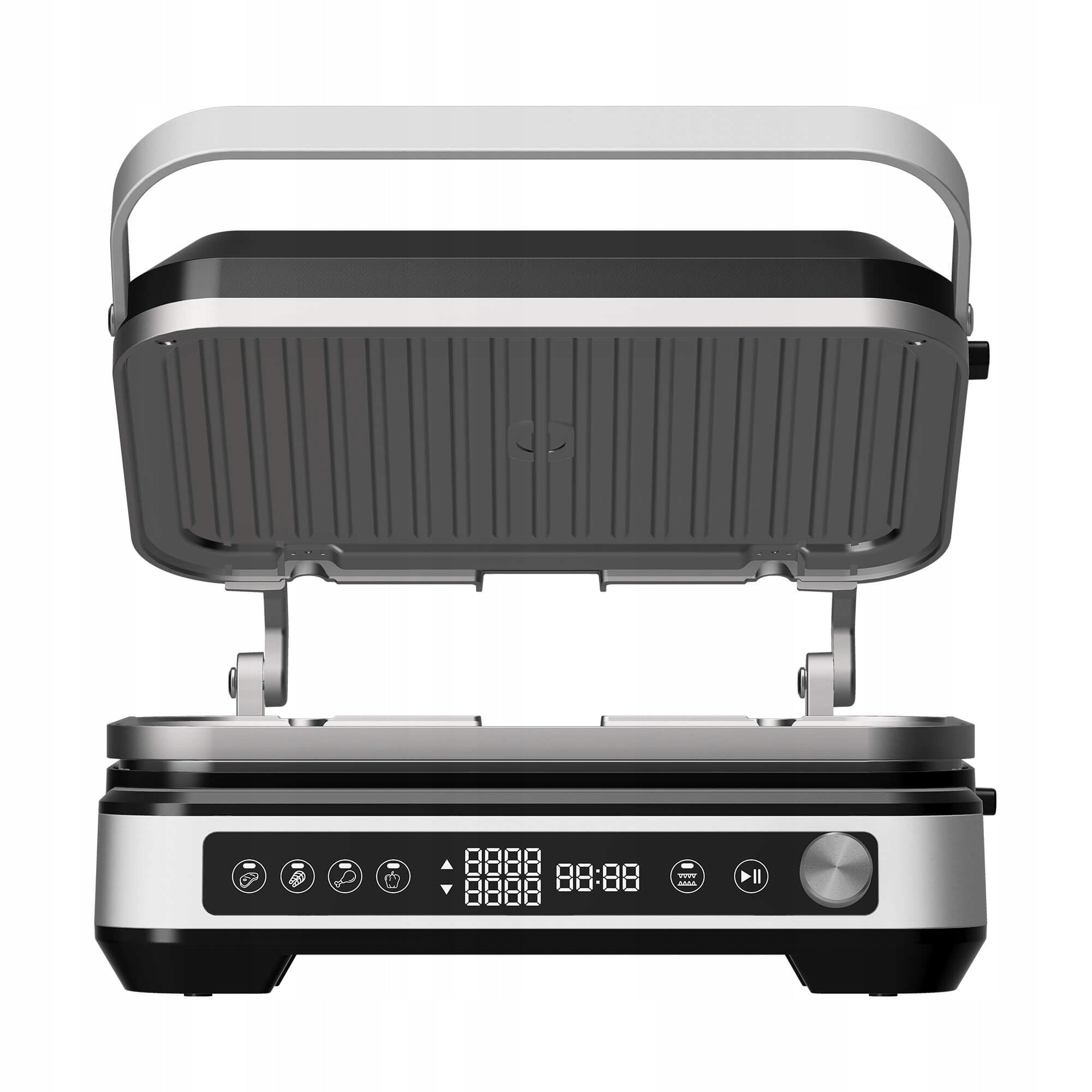ELECTRIC GRILL & WAFFLE IRON 2000W 230°C FOLDING TOASTER PANINI Power 2000 W