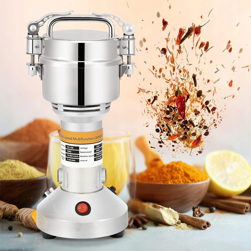 ELECTRIC GRINDER COFFEE BEAN GRINDER HERB NUTS 850IN 2IN1 STEEL Brand no brand
