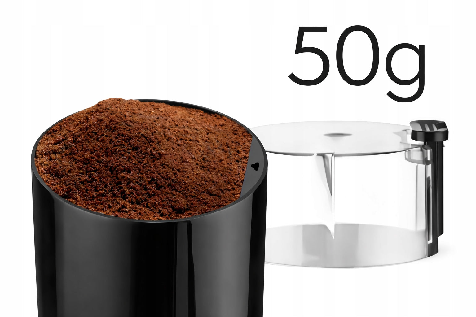 ELECTRIC GRINDER FOR GRINDING COFFEE SUGAR NUTS GRAIN GRINDER STRONG 200W Manufacturer code 44-680# młynek do kawy cukru pudru orzechów