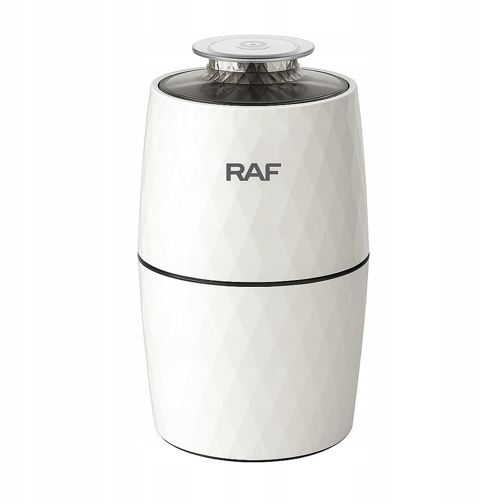 ELECTRIC GRINDER RAF FOR GRINDING COFFEE SPICES NUTS BEANS 4 BLADES Packaging status original
