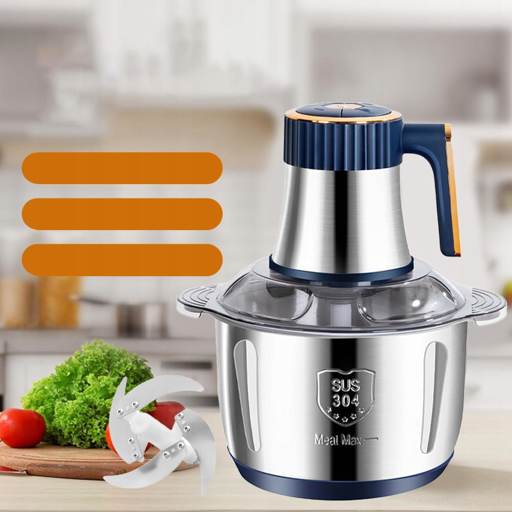 ELECTRIC GRINDER VEGETABLE MEAT SHREDDER INCISOR 5L500W STAINLESS STEEL Brand no brand