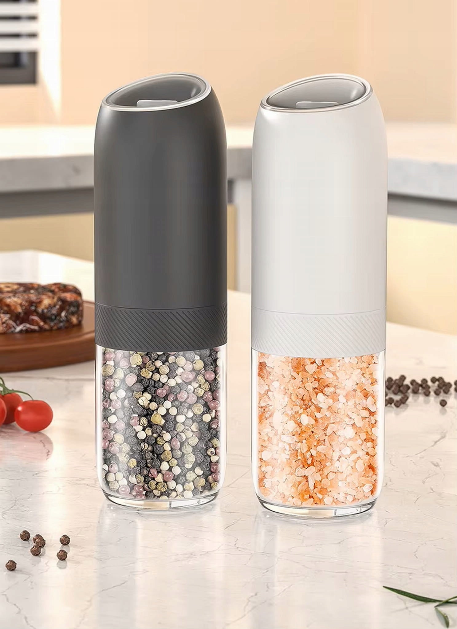 ELECTRIC GRINDER for Salt and Pepper Promis MP37 DUO - set of 2 Packaging status original