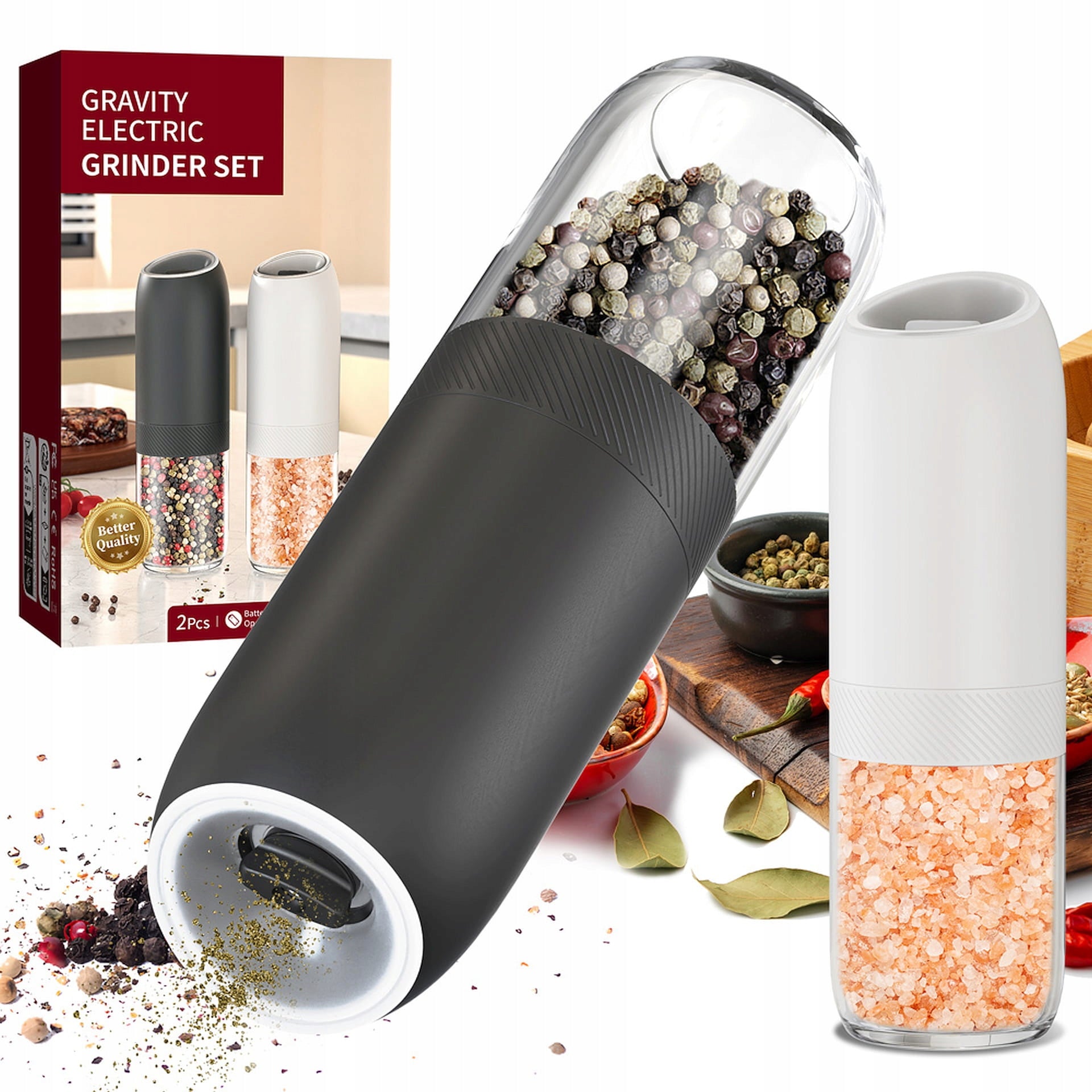 ELECTRIC GRINDER for Salt and Pepper Promis MP37 DUO - set of 2