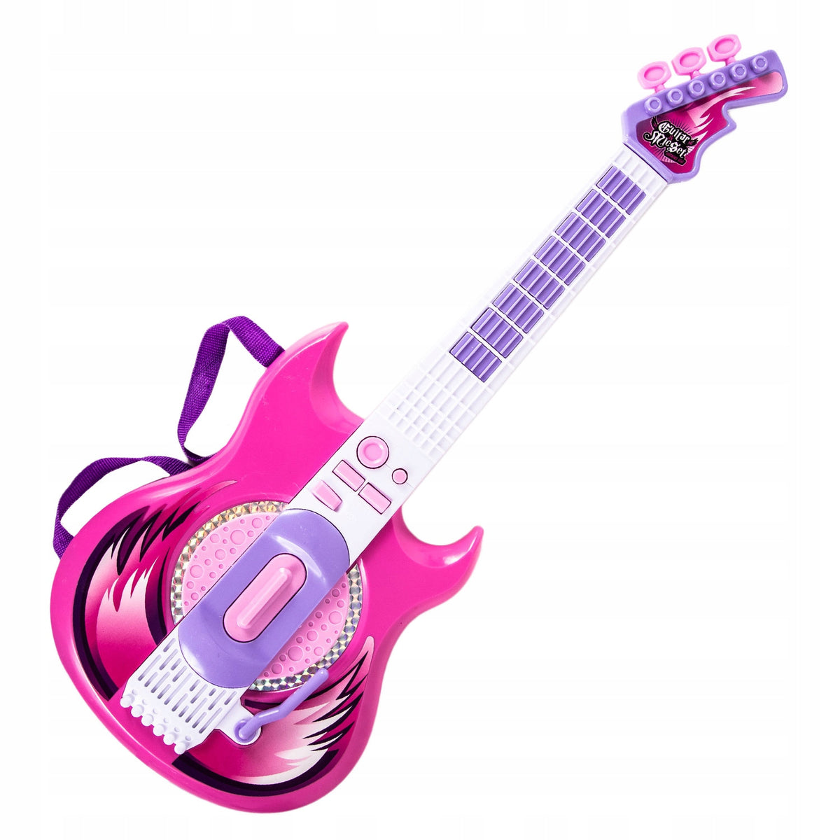 ELECTRIC GUITAR LARGE SET KARAOKE TOY MICROPHONE + TRIPOD FOR KIDS Manufacturer code 2075