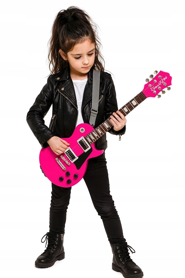 ELECTRIC GUITAR WITH MICROPHONE BACKING RHYTHMS Brand Pegaz