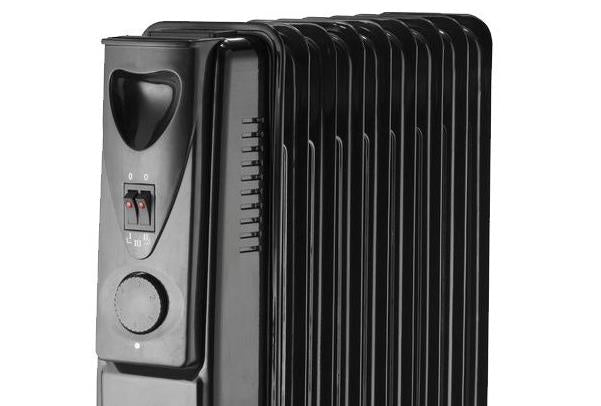 ELECTRIC HEATER 1500 WATT OIL 7 RIBS RIB THERMOSTAT OILER Brand Volteno