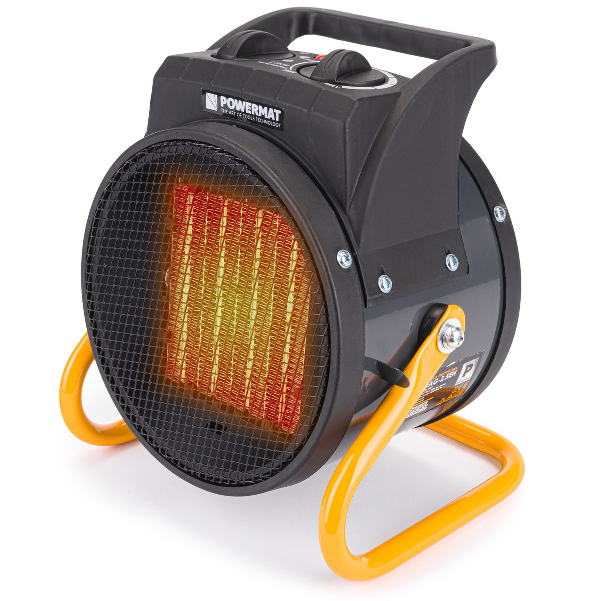 ELECTRIC HEATER 2,5KW WITH THERMOSTAT APRON BLOWER HEATER STRONG Manufacturer code PM-NAG-2.5EN