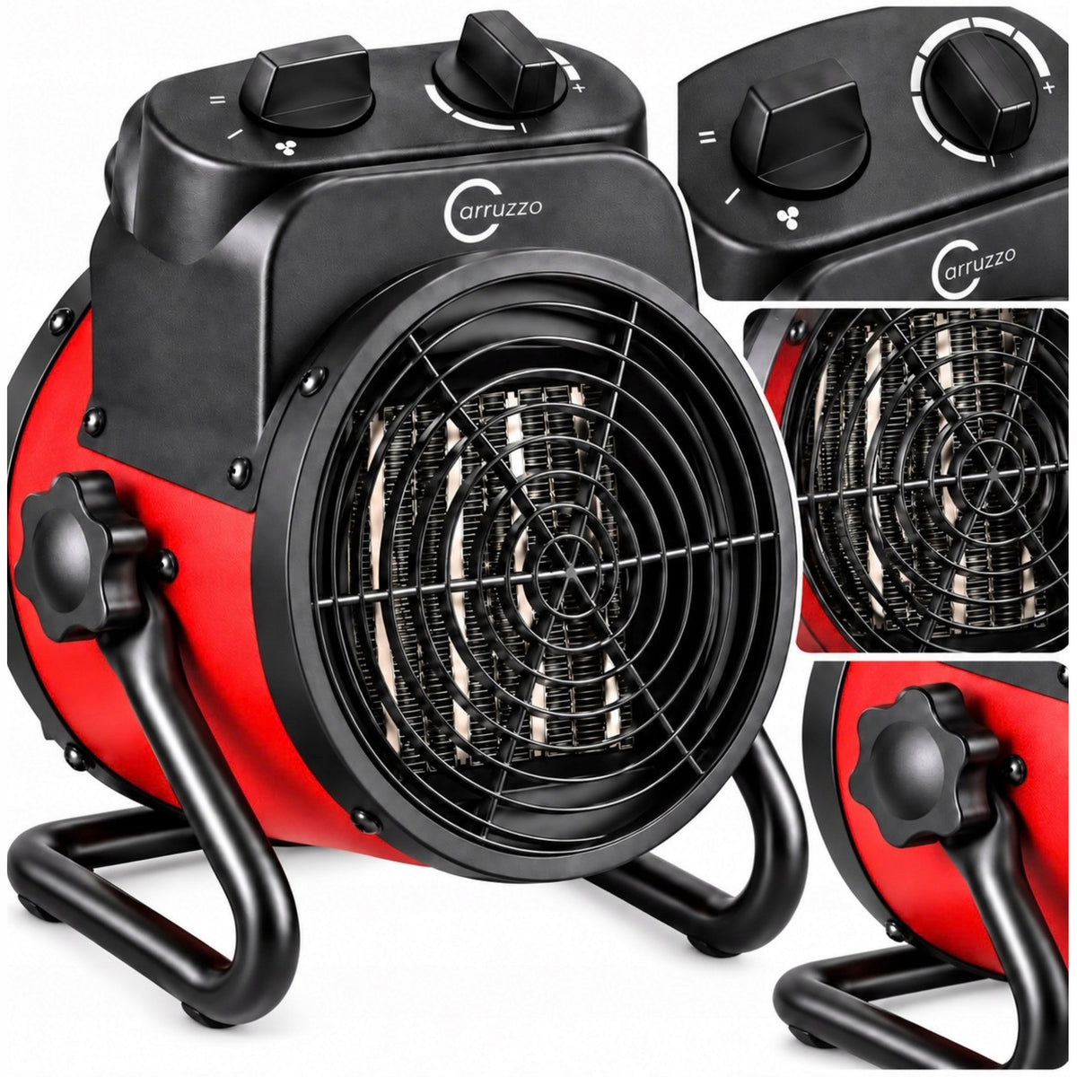 ELECTRIC HEATER 2000W FAN HEATER FARELKA THERMOSTAT