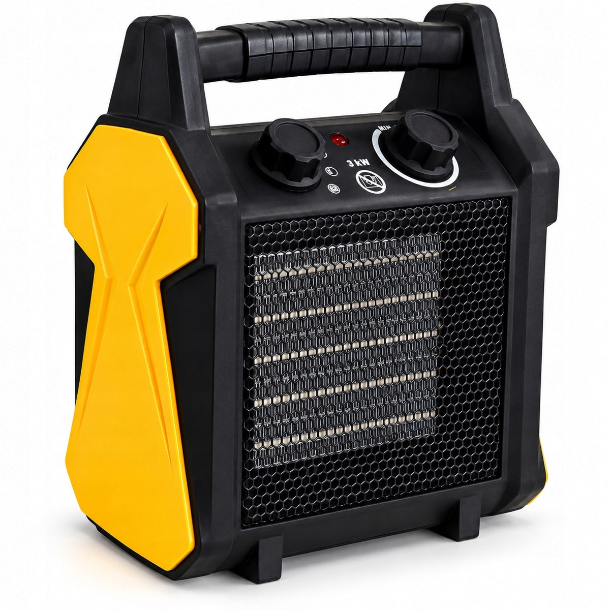 ELECTRIC HEATER 3KW THERMOSTAT 230V BLOWER HEATER APRON