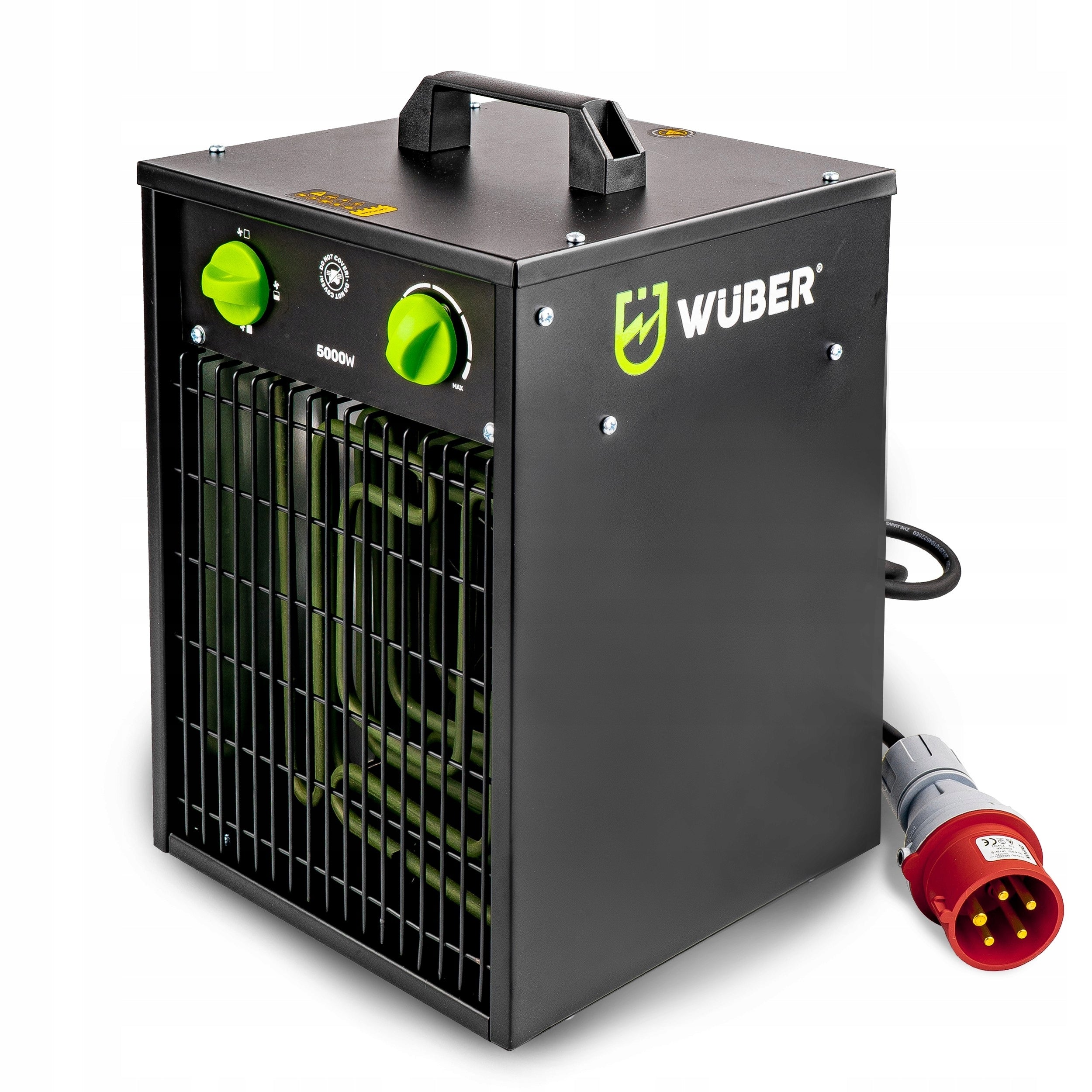 ELECTRIC HEATER 5KW BLOWER APRON THERMOSTAT HEATER 5000W WUBER Packaging status original