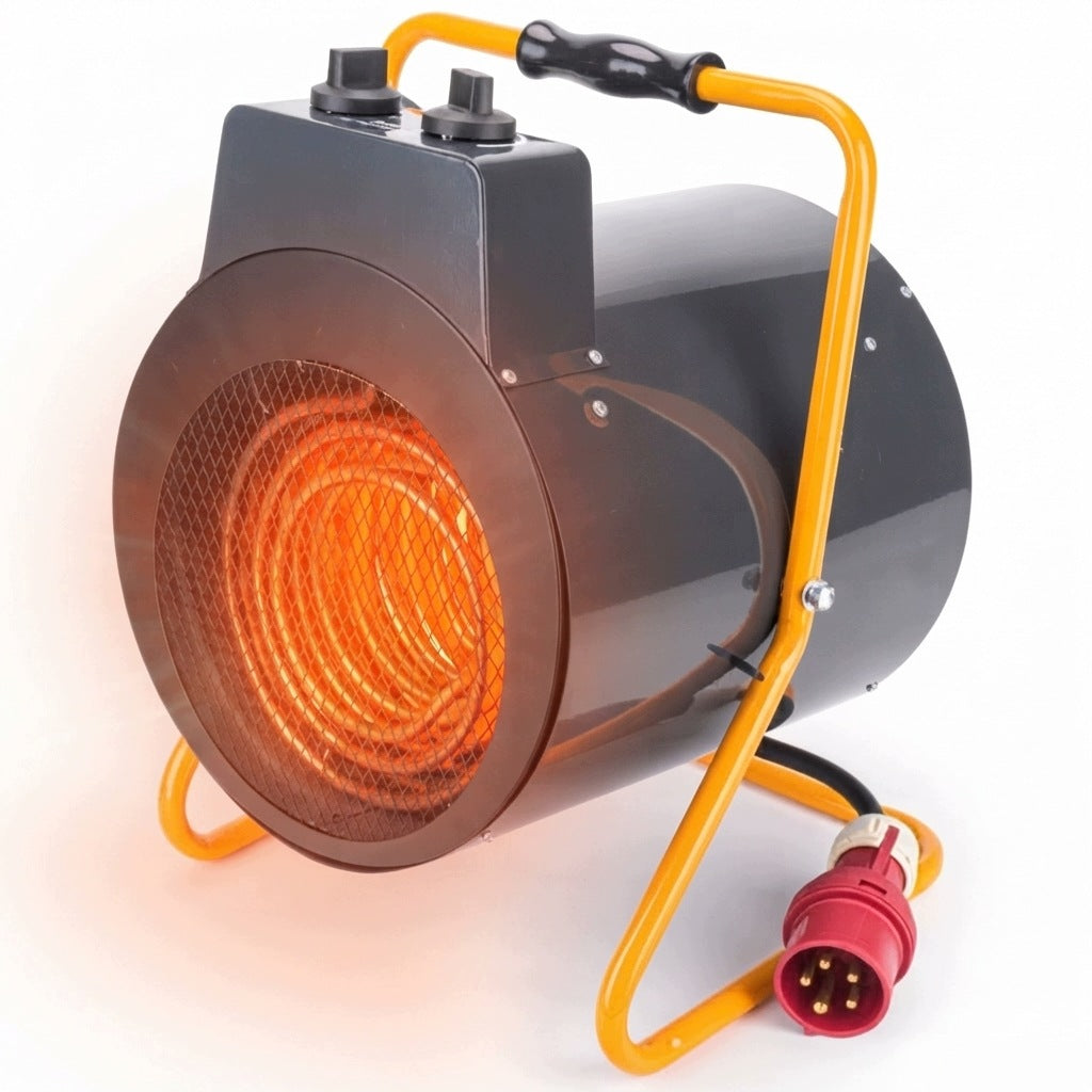 ELECTRIC HEATER 9KW APRON BLOWER RADIATOR THERMOSTAT 400V Manufacturer code electricpremium9