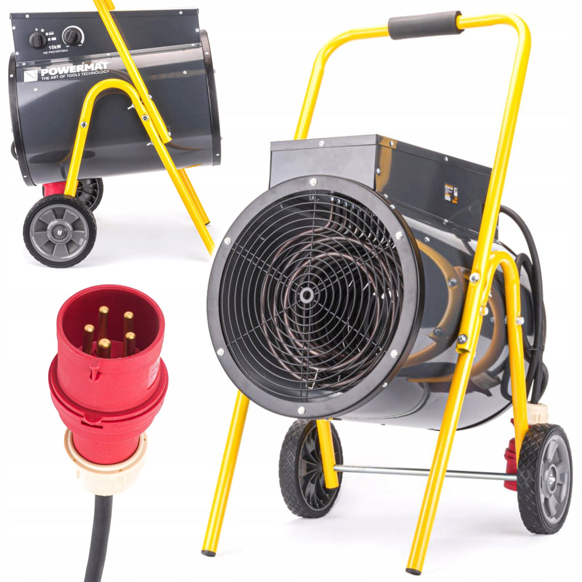 ELECTRIC HEATER BLOWER APRON 15KW 400V