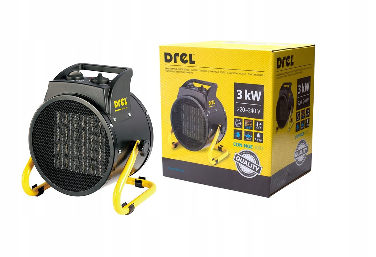 ELECTRIC HEATER BLOWER APRON 3KW 3000W Brand Drel