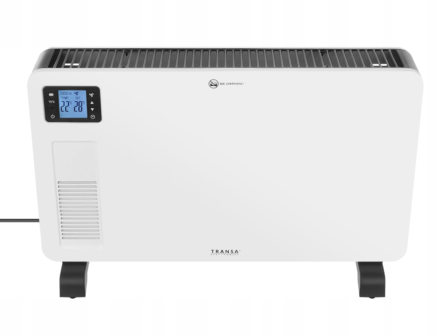 ELECTRIC HEATER CONVECTOR TOUCH PANEL LCD THERMOSTAT REMOTE CONTROL 2300W Packaging status original