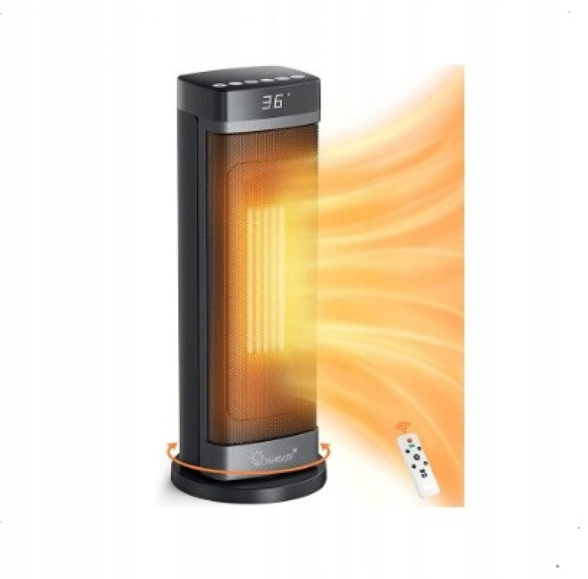 ELECTRIC HEATER FAN 2000W COLUMNAR HEATER APRON