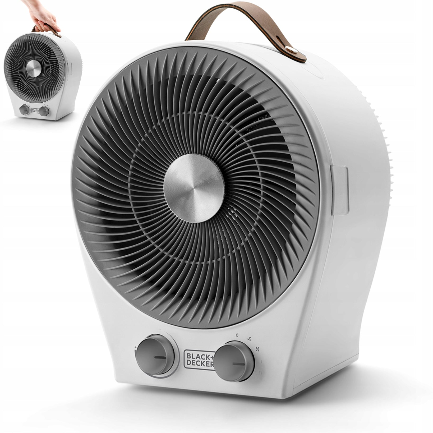 ELECTRIC HEATER FAN THERMOSTAT Black+Decker 2000W