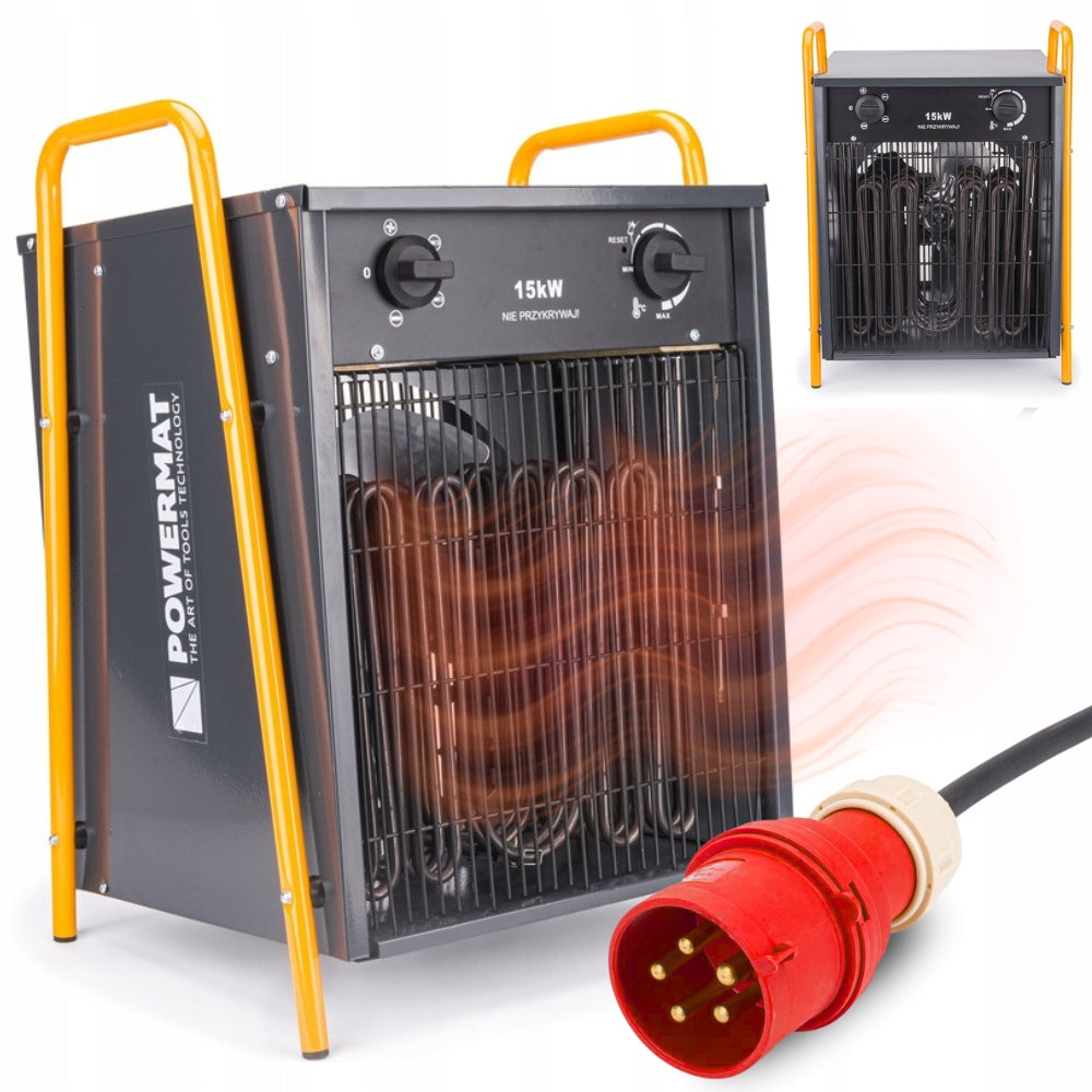 ELECTRIC HEATER FAROLKA BLOWER THERMOSTAT 15kW BY FORCE