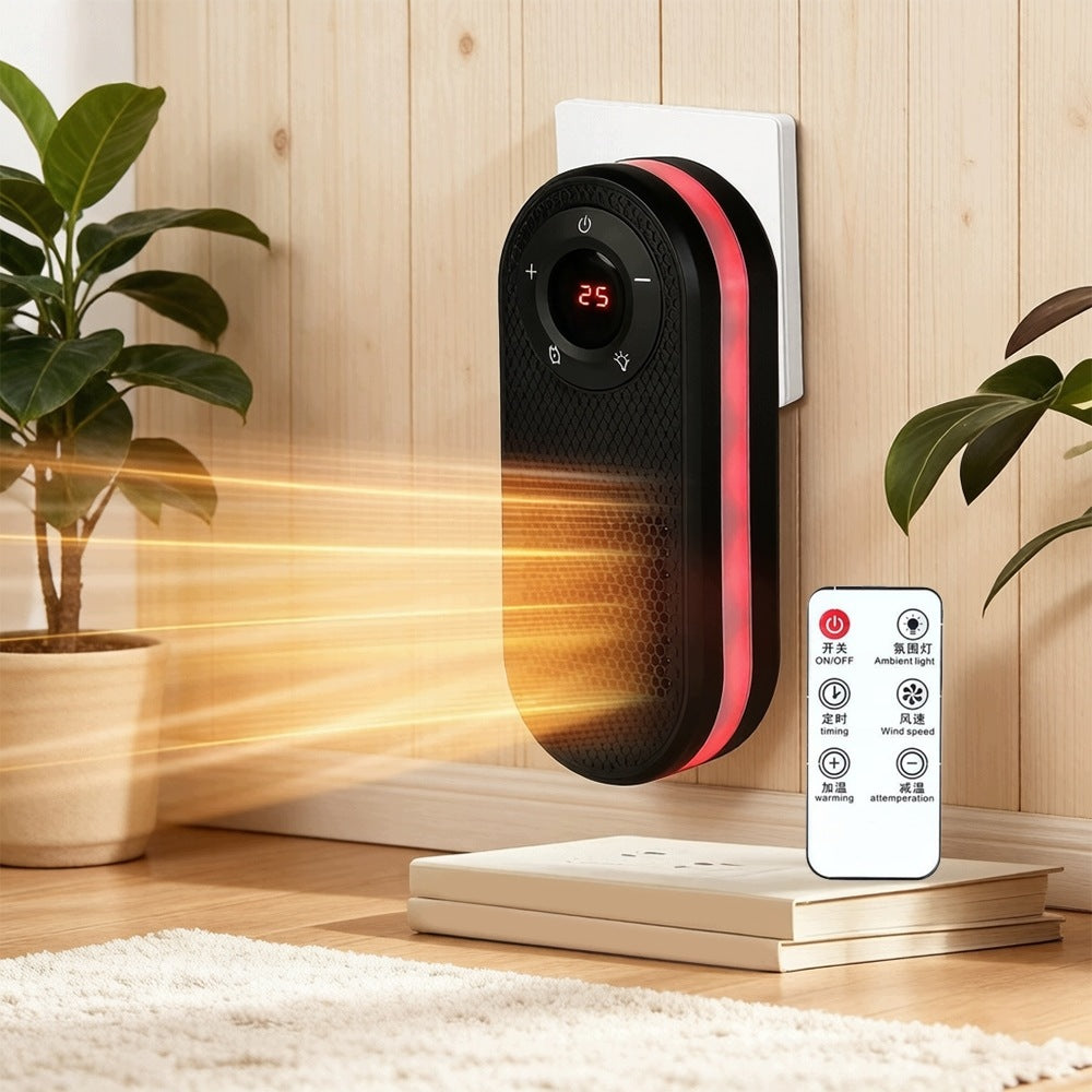 ELECTRIC HEATER MINI APRON OUTLET FAN HEATER REMOTE CONTROL Brand no brand