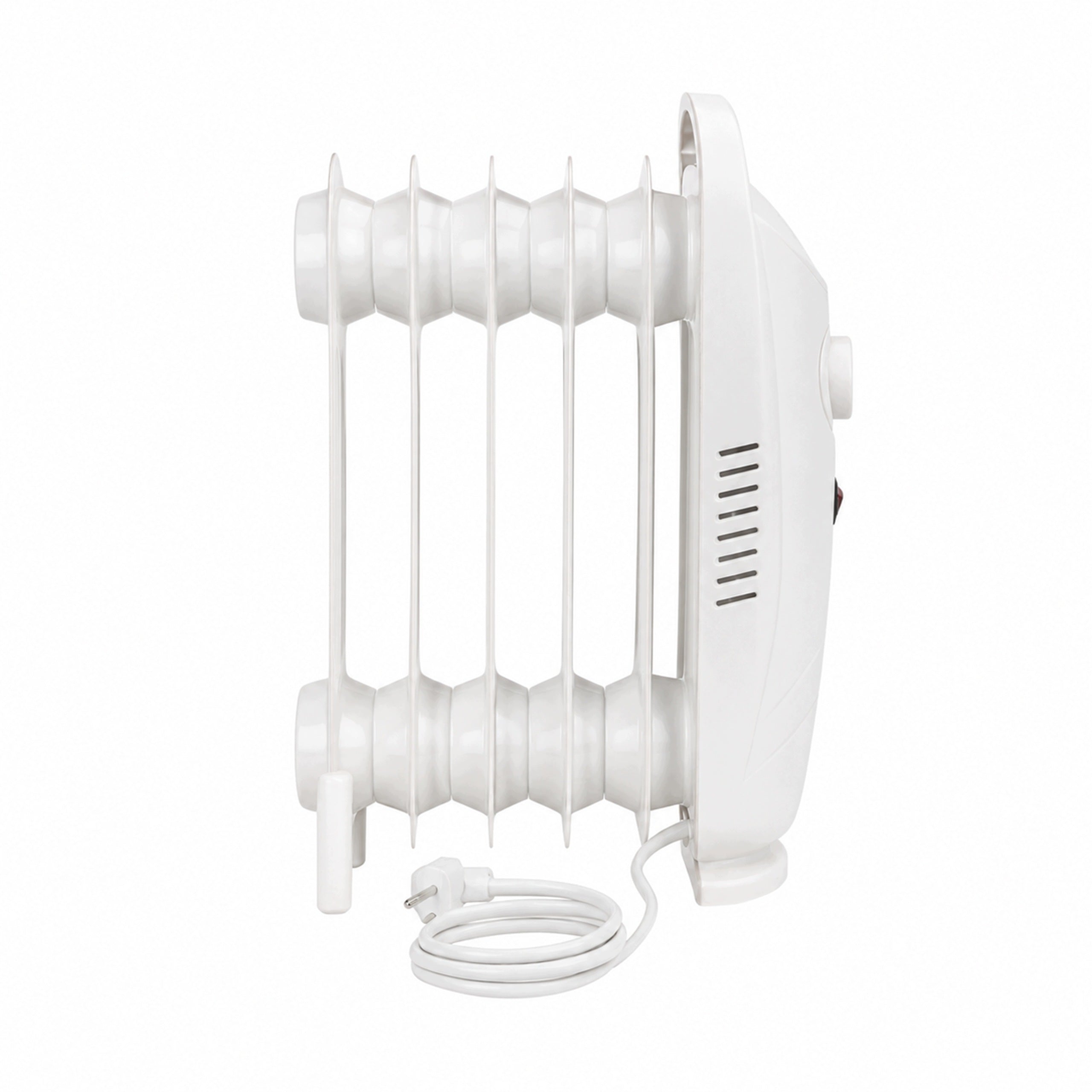 ELECTRIC HEATER OIL HEATER 5 RIBS 500 WATT THERMOSTAT Packaging status original