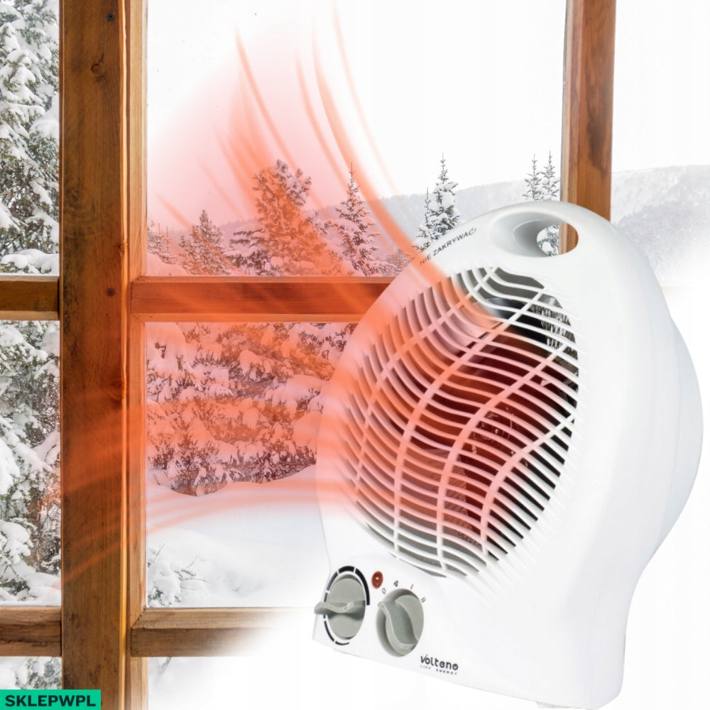 ELECTRIC HEATER SILENT FAN HEATER FARELKA WITH THERMOSTAT 2000W HIT Brand no brand
