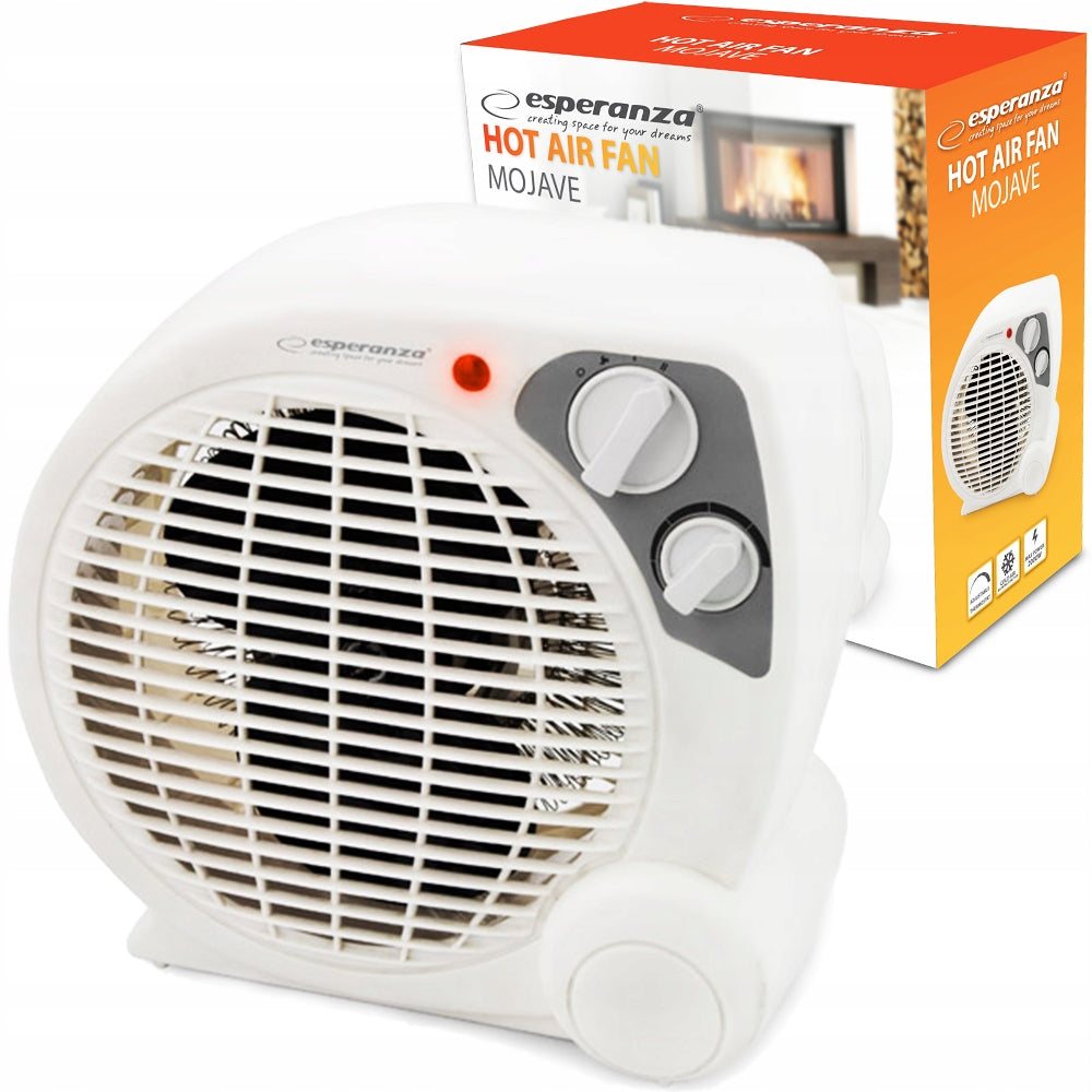 ELECTRIC HEATER SILENT FAN HEATER WITH THERMOSTAT 2000W