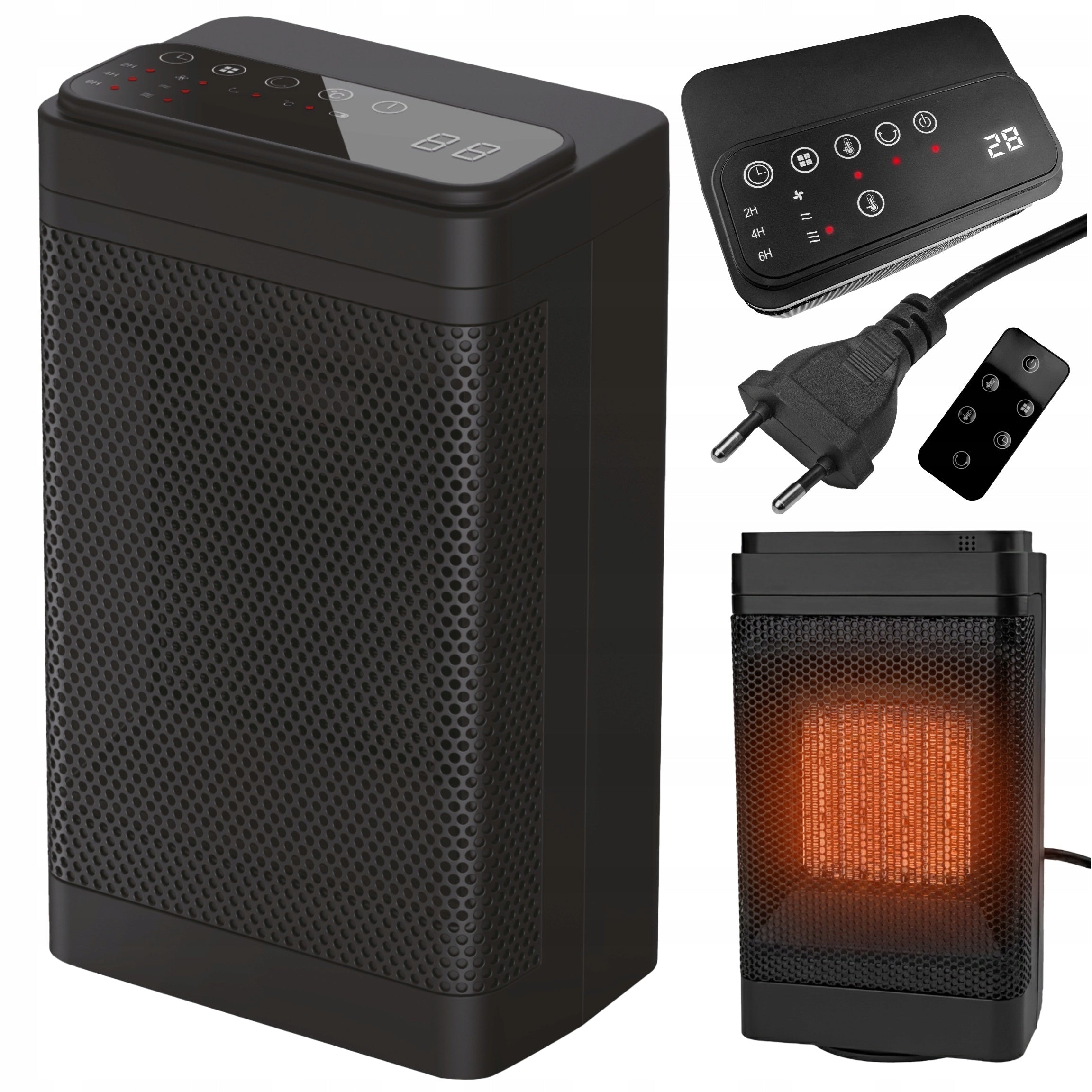 ELECTRIC HEATER ceramic convector fan FARELKA 1500W