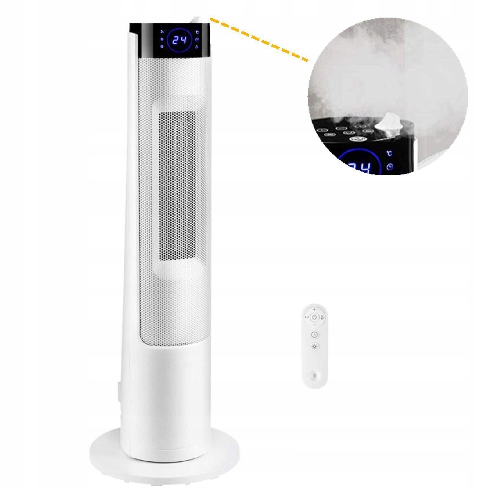 ELECTRIC HEATER with humidifier variable heating power timer