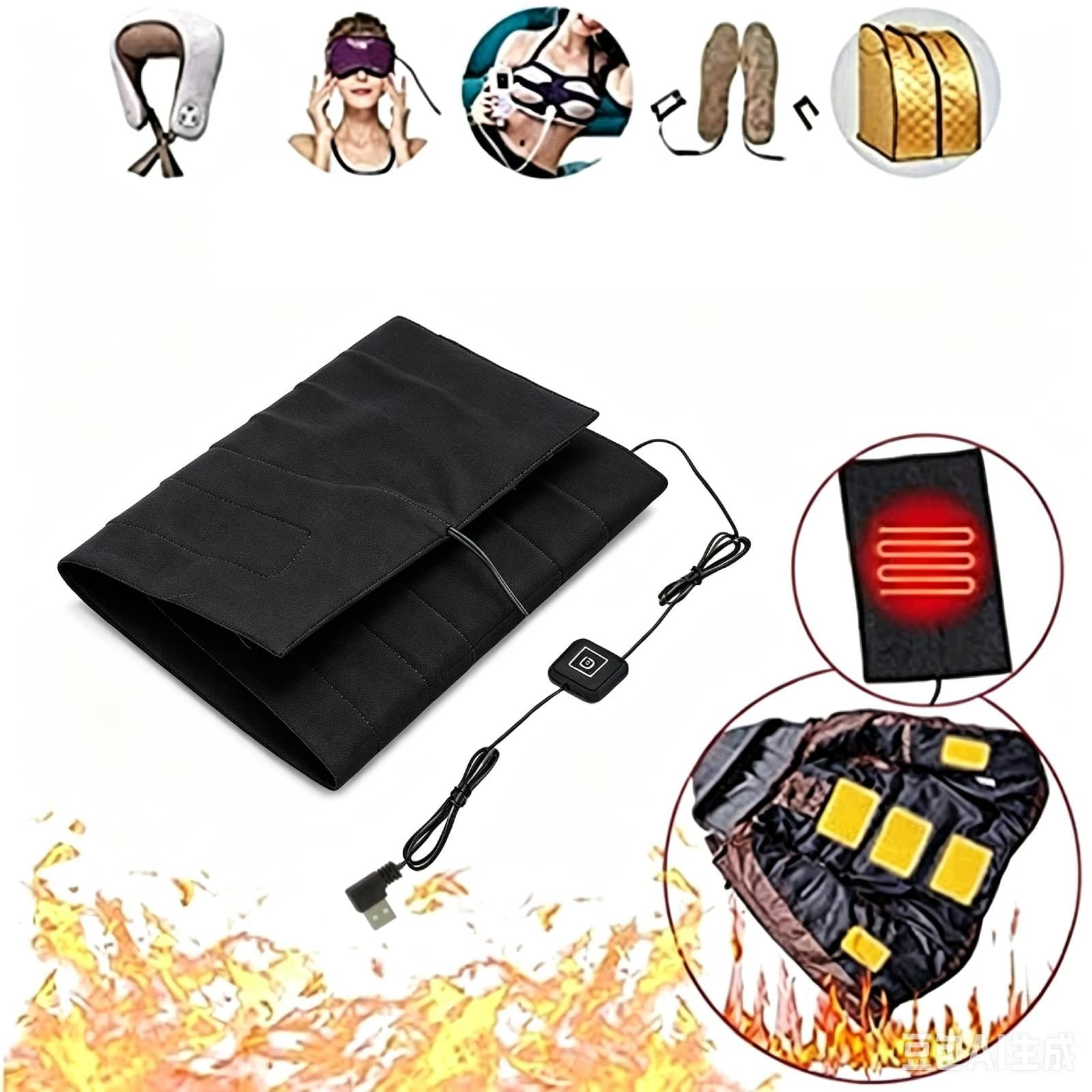 ELECTRIC HEATING CUSHION USB 5V 2A