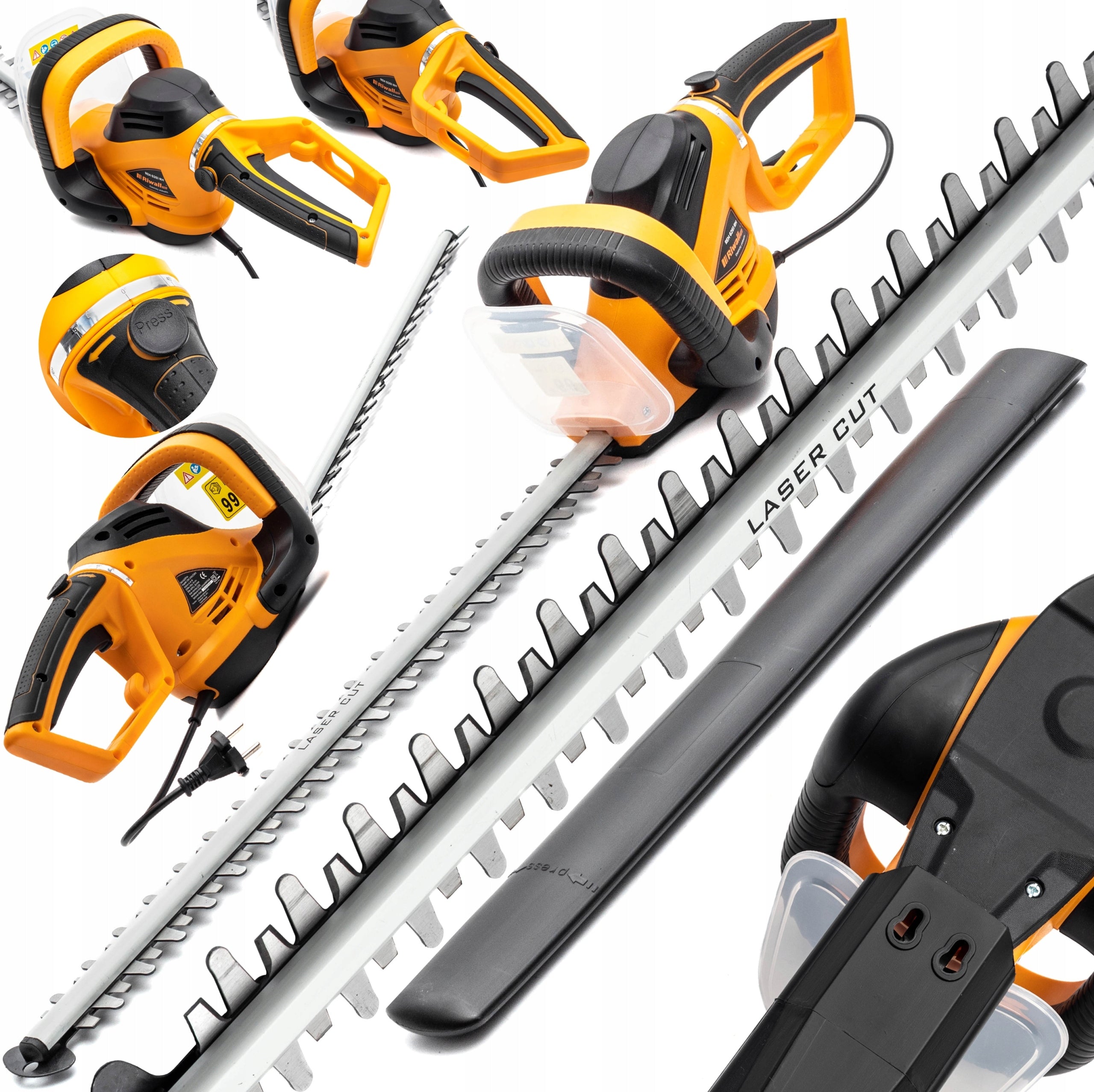ELECTRIC HEDGE TRIMMER DIAMOND FOR BRANCH BUSHES 61cm REH 6261 RH