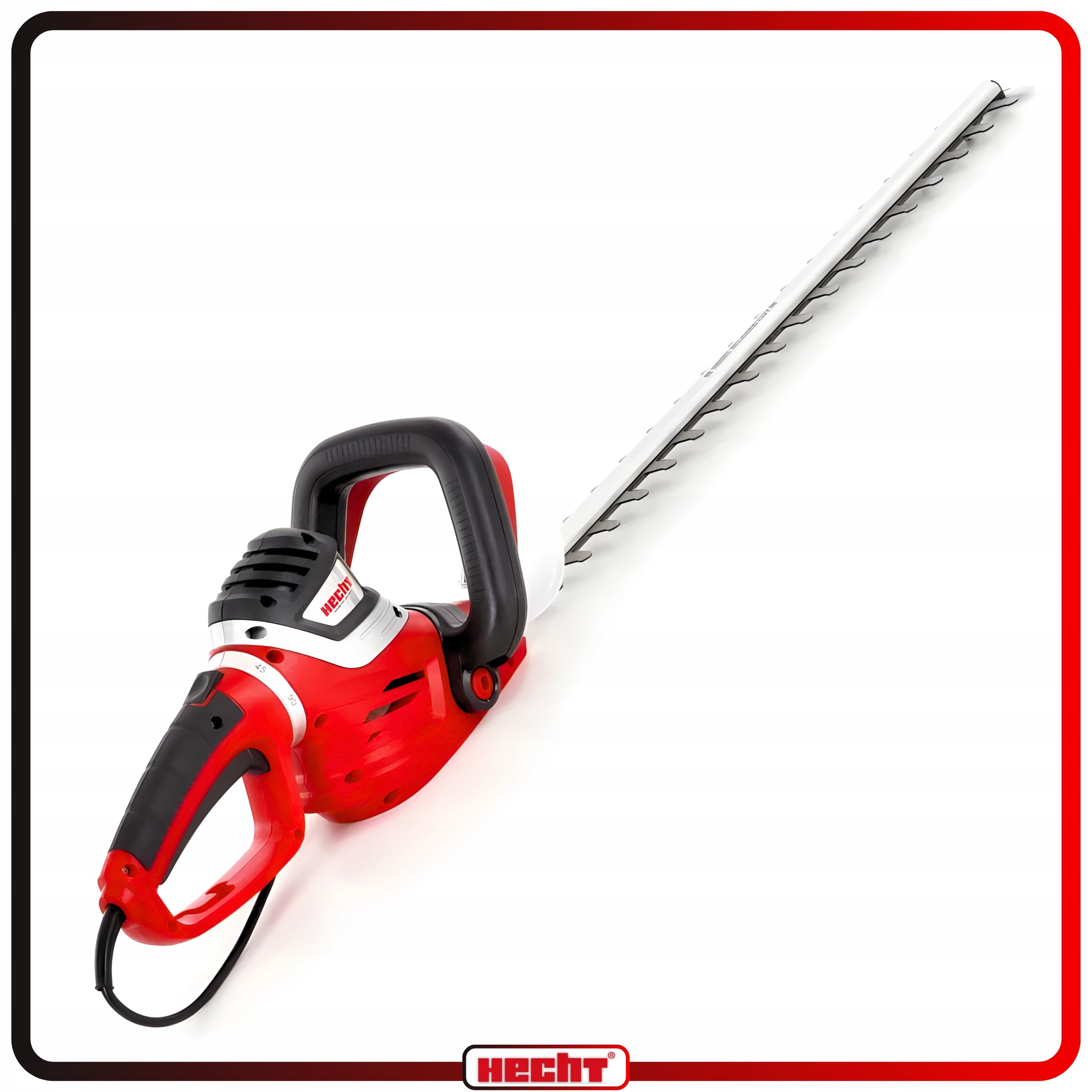 ELECTRIC HEDGE TRIMMER HECHT 610 POWER 600W GUIDE 61CM Working length 61 cm