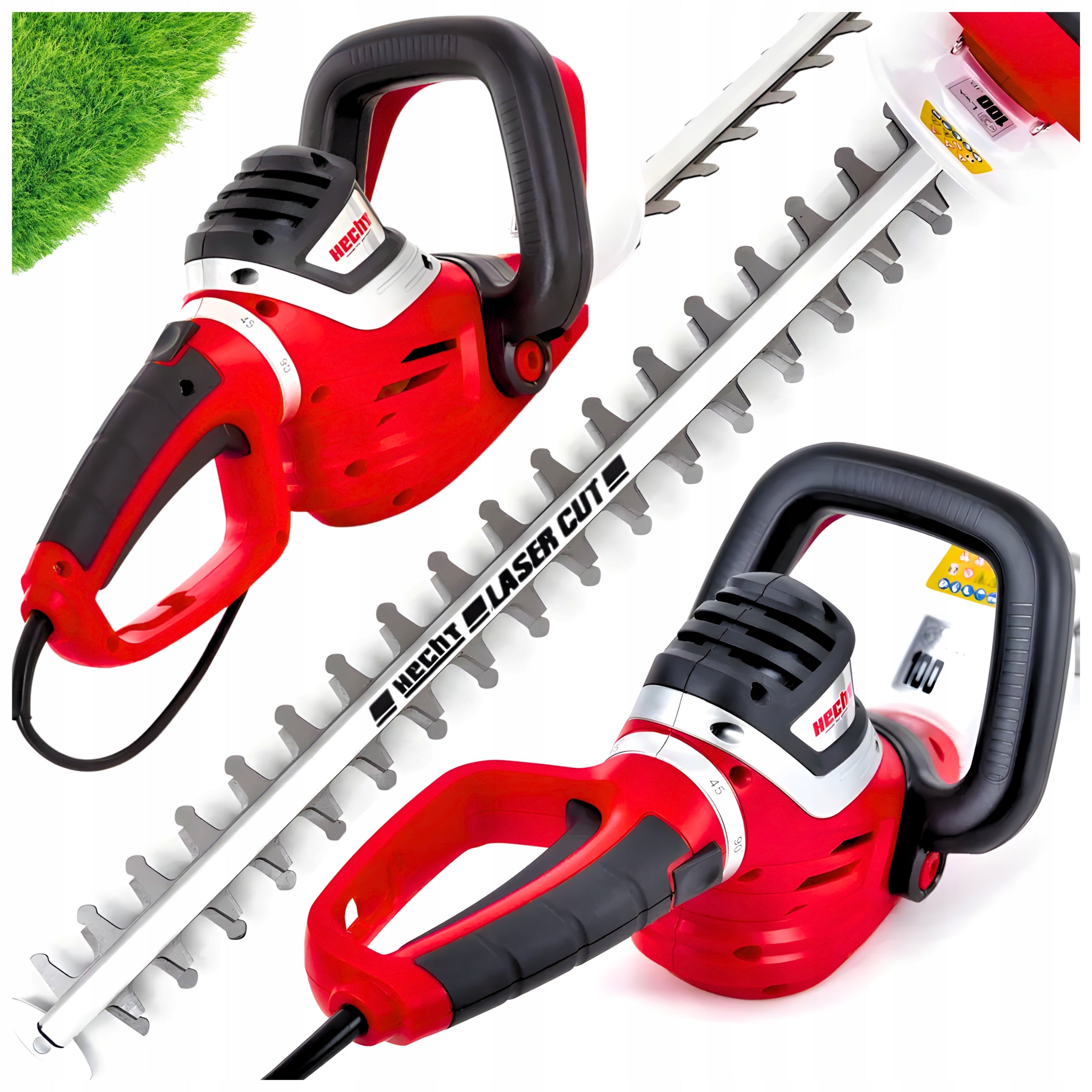 ELECTRIC HEDGE TRIMMER HECHT 610 POWER 600W GUIDE 61CM