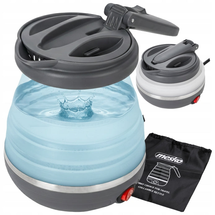ELECTRIC HIKING KETTLE PORTABLE COMPACT 0,6L FOLDING 9cm 750W