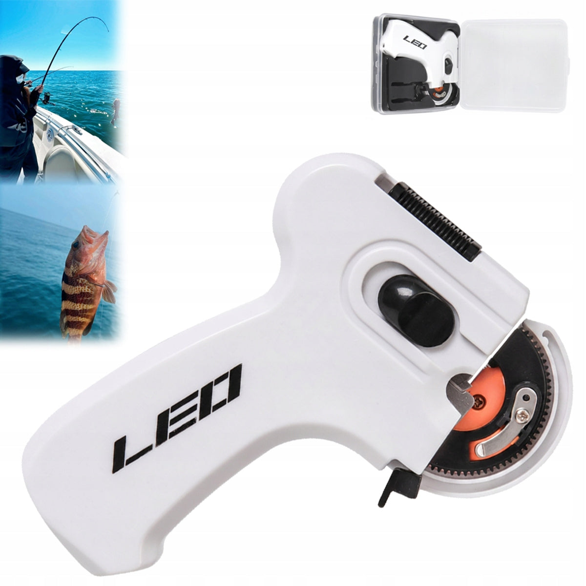 ELECTRIC HOOK BINDING MACHINE AUTOMATIC FISHING BOX