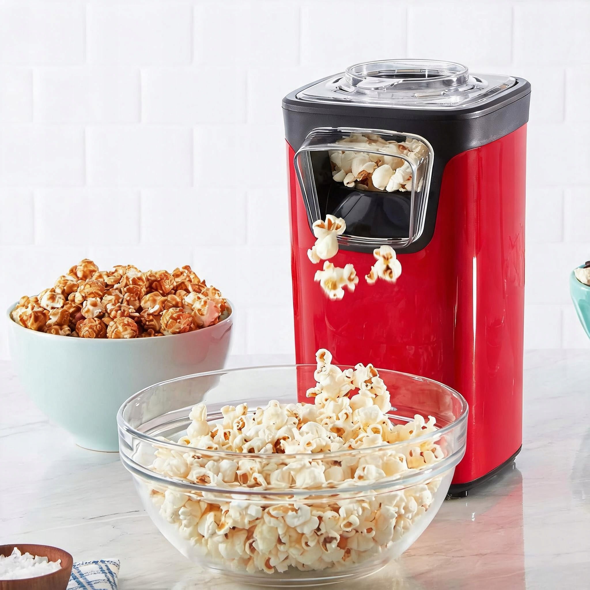 ELECTRIC HOT AIR POPCORN MACHINE 1100W WITHOUT FAT Brand no brand