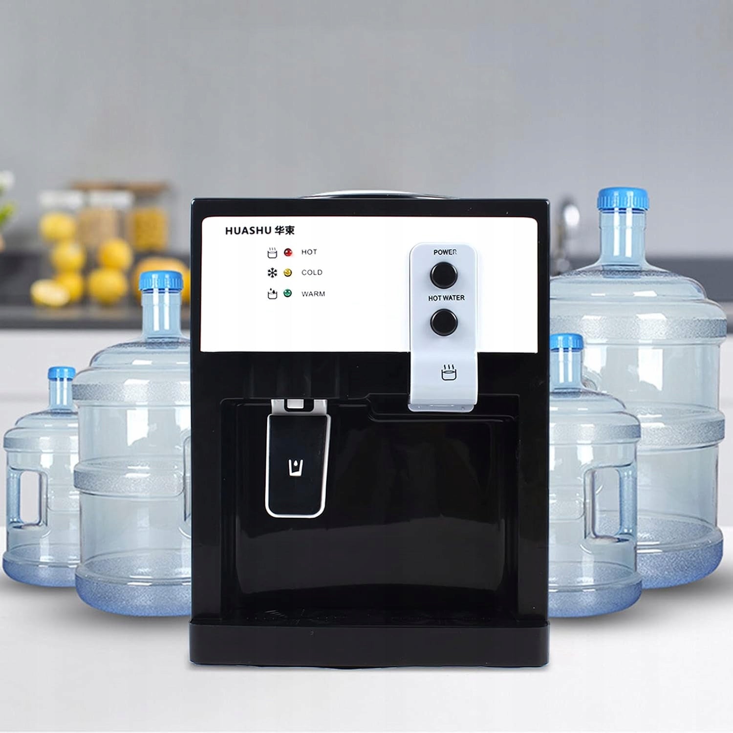 ELECTRIC HOT AND COLD WATER DISPENSER FREESTANDING 220V 75W/550W