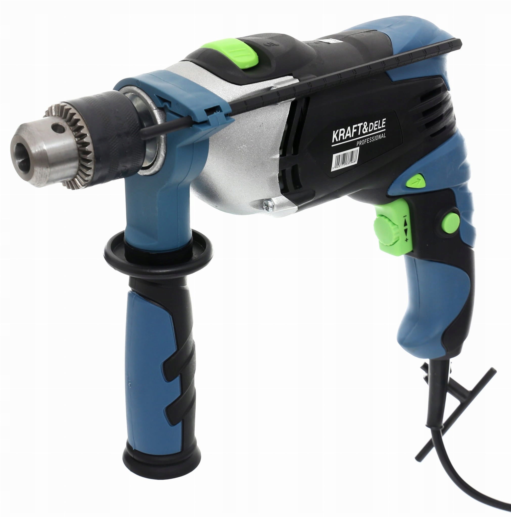 ELECTRIC IMPACT DRILL 1700W 3000prm KING SERIES KRAFT&DELE KD1685-Z Drill weight 2.4 kg