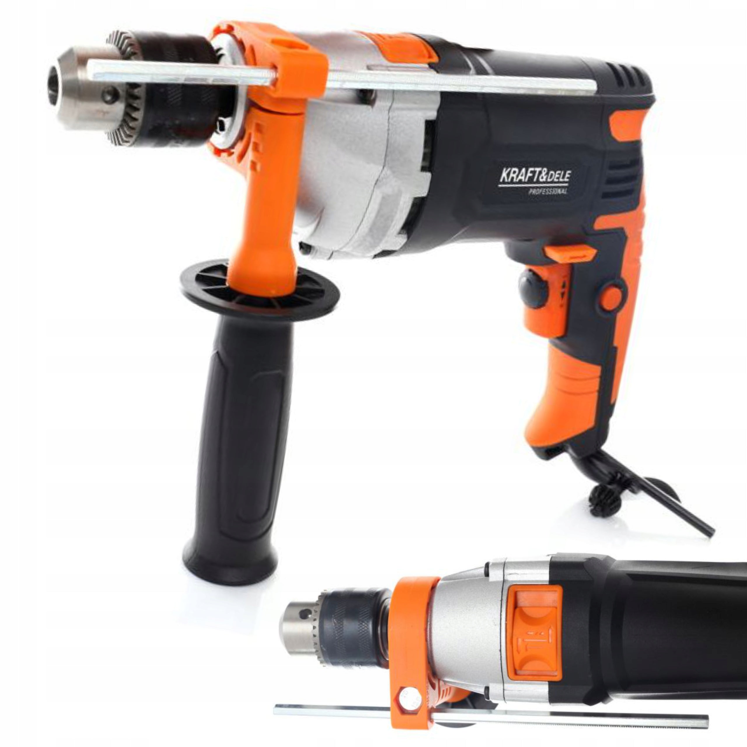 ELECTRIC IMPACT DRILL WITH IMPACT STRONG 1700W 2800rpm 13mm KRAFAT