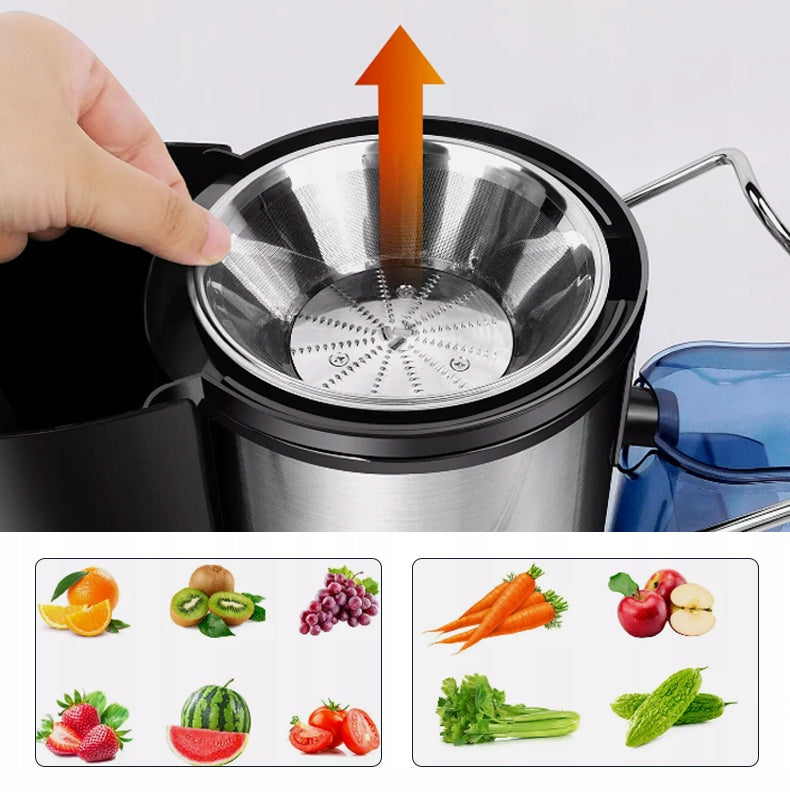 ELECTRIC JUICER CITRUS JUICER FRUIT AND VEGETABLES 1000W 500ML Brand Bedee