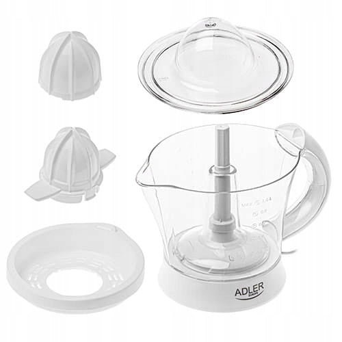 ELECTRIC JUICER FOR CITRUS ORANGE LEMONS 2 INTERCHANGEABLE CONES
