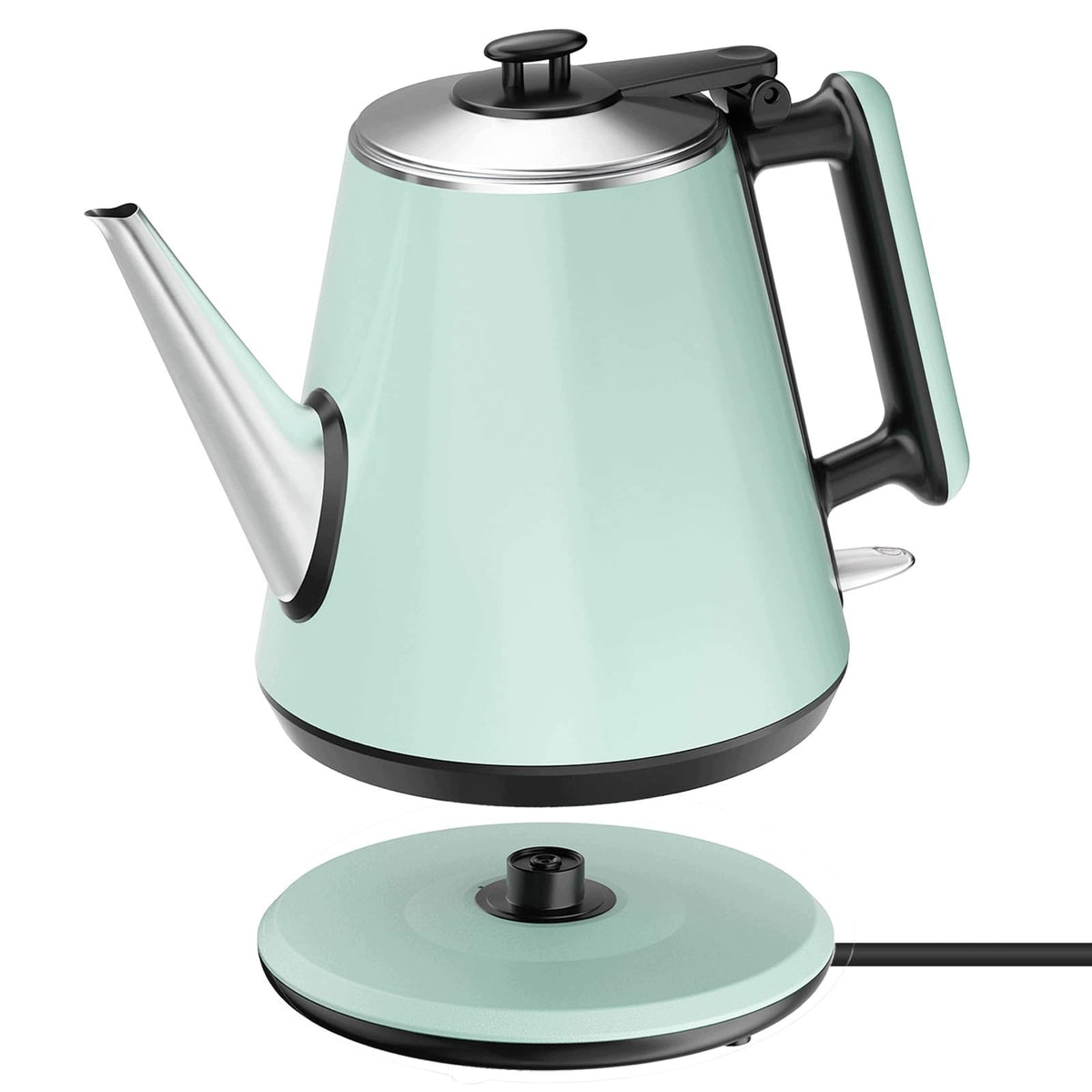 ELECTRIC KETTLE 0 9L - STAINLESS STEEL 304 1000W 4-6 MIN FOR KITCHEN