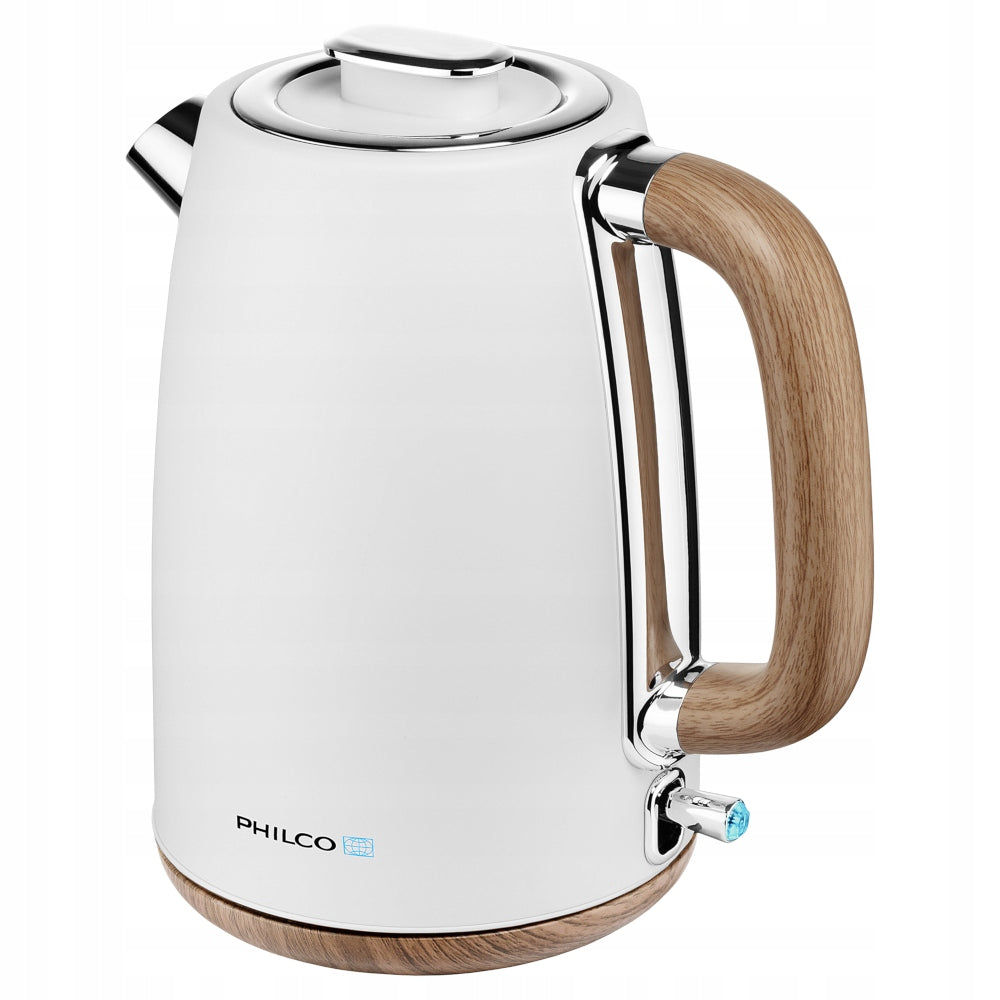 ELECTRIC KETTLE 1,7L 2400W PHILCO PHWK 1710W ELEGANT STYLISH WHITE