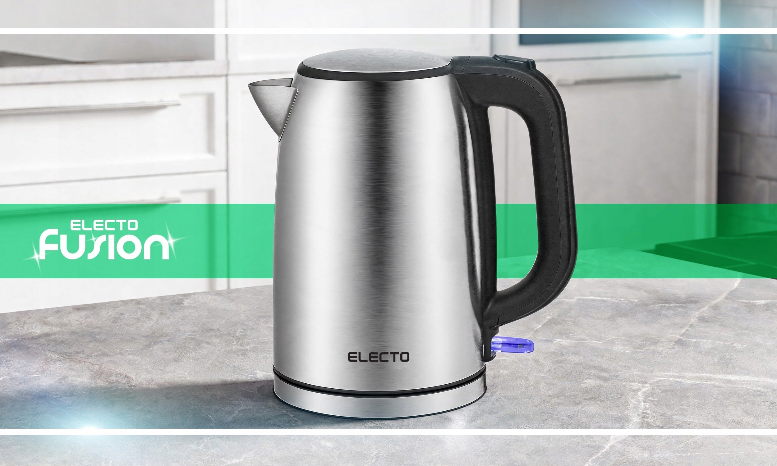 ELECTRIC KETTLE 1,7l WIRELESS STAINLESS STEEL 304 2200W Packaging status original
