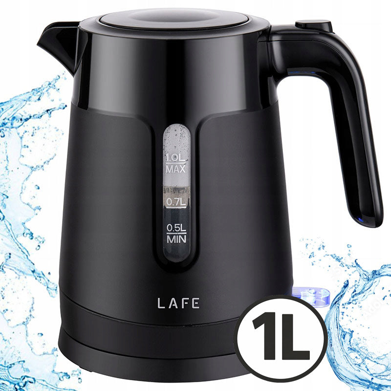 ELECTRIC KETTLE CORDLESS SMALL TOURIST 1L STRONG BLACK WHITE Packaging status original