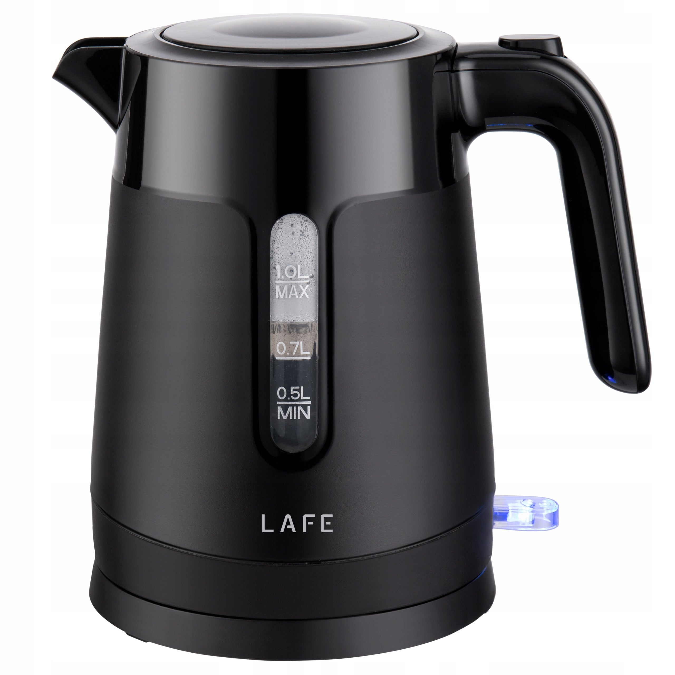ELECTRIC KETTLE CORDLESS SMALL TOURIST 1L STRONG BLACK WHITE
