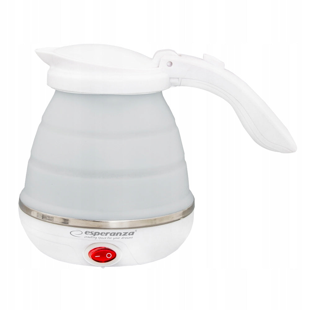 ELECTRIC KETTLE FOLDABLE SILICONE SMALL TOURIST TRAVEL 750W 0,5L